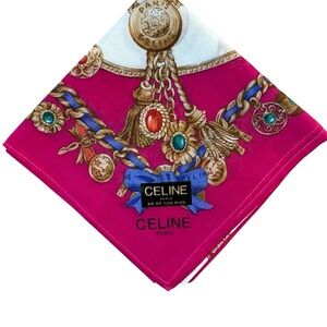 Celine scarf,  19" X 19" Cotton NWT